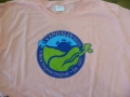 2010 Adult Pink Vandalia Shirt, Large Logo - Medium
